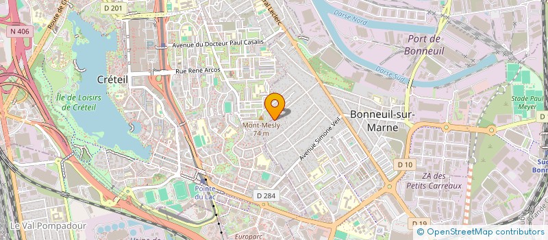 localisation de l'entreprise DY PATRIMOINE  BONNEUIL-SUR-MARNE