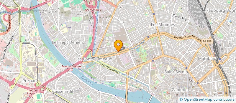 localisation de l'entreprise DY'POM à TOULOUSE