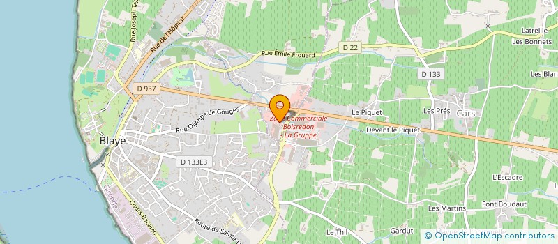 localisation de l'entreprise DY SIGN CUISINES à SAINT-MARTIN-LACAUSSADE