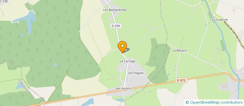 localisation de l'entreprise DY'VERT PAYSAGE  PARAY-LE-FRESIL