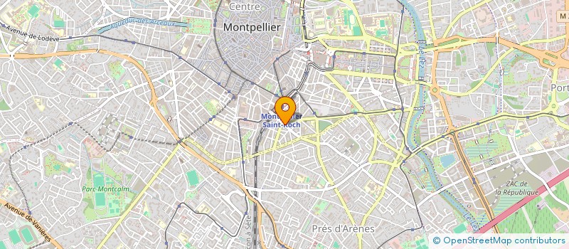 localisation de l'entreprise DYA à MONTPELLIER