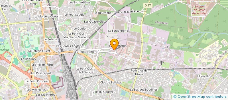 localisation de l'entreprise DYA AUTO  SARAN