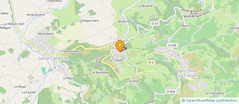 localisation de l'entreprise DYADE  RIVERIE