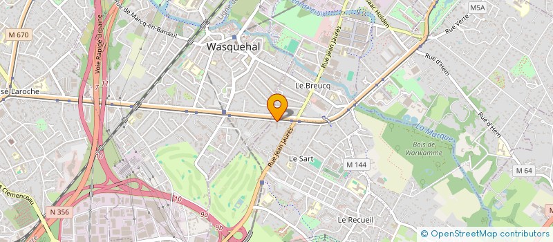 localisation de l'entreprise DYADE à VILLENEUVE D ASCQ