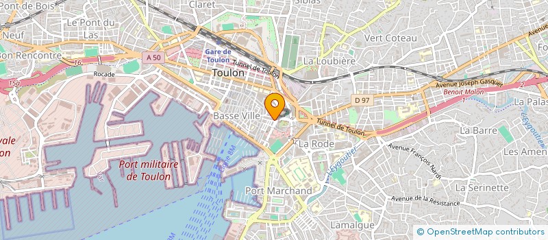 localisation de l'entreprise DYAFA à TOULON