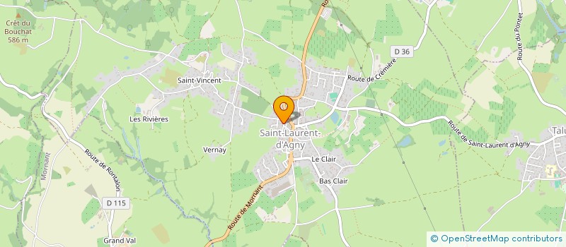 localisation de l'entreprise DYAMETAL  SAINT-LAURENT-D'AGNY