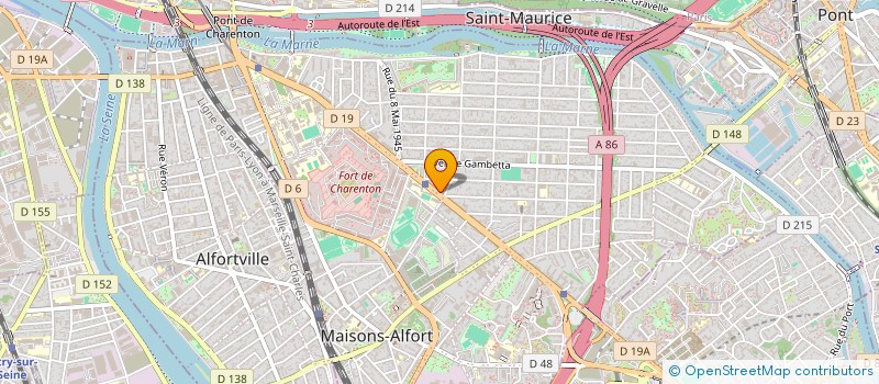 localisation de l'entreprise DYAN à MAISONS-ALFORT