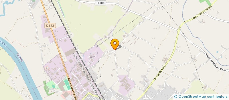 localisation de l'entreprise DYAN  TONNEINS