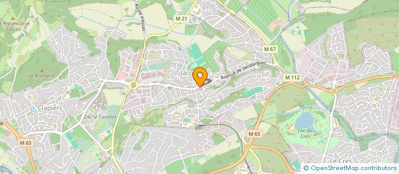 localisation de l'entreprise DYARCHIE  JACOU