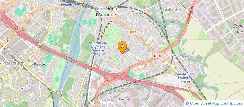 localisation de l'entreprise DYAZ MOBILE à SAINT-OUEN-L'AUMONE
