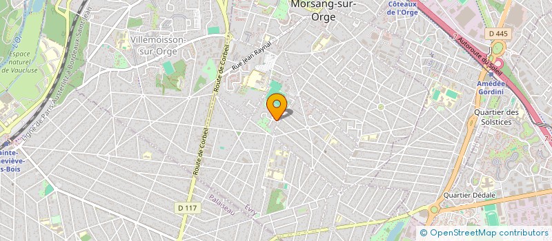 localisation de l'entreprise DYBK  MORSANG-SUR-ORGE