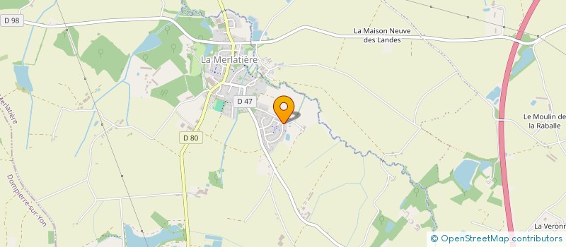 localisation de l'entreprise DYCAZO à MOUILLERON-LE-CAPTIF