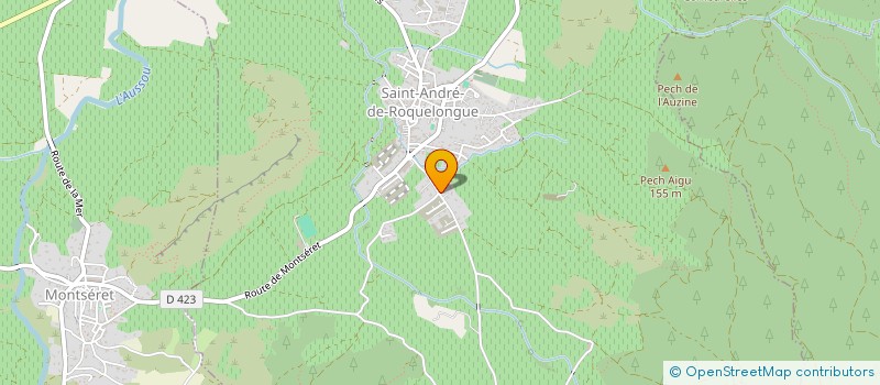 localisation de l'entreprise DYCLA  SAINT-ANDRE-DE-ROQUELONGUE