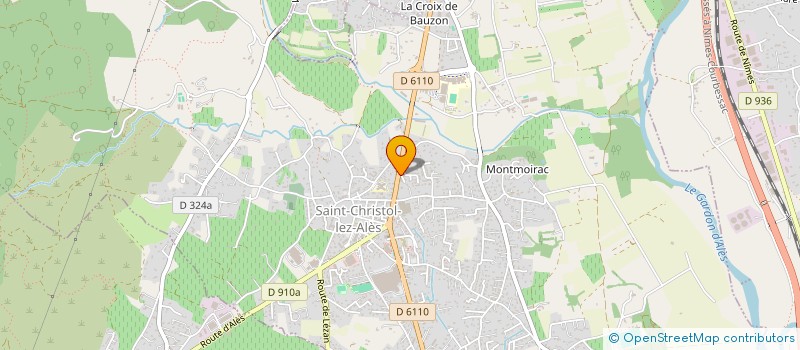 localisation de l'entreprise DYCLIC  SAINT-CHRISTOL-LEZ-ALES