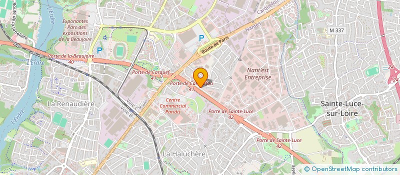 localisation de l'entreprise DYCOM CONSULTANT à NANTES