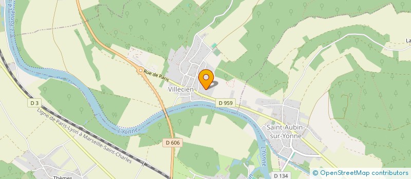 localisation de l'entreprise DYDAR  VILLECIEN