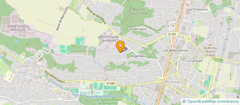 localisation de l'entreprise DYFADERMO  MONTLHERY