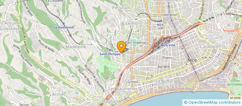 localisation de l'entreprise DYFLO à NICE