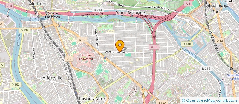 localisation de l'entreprise DYG-IMMO à MAISONS-ALFORT