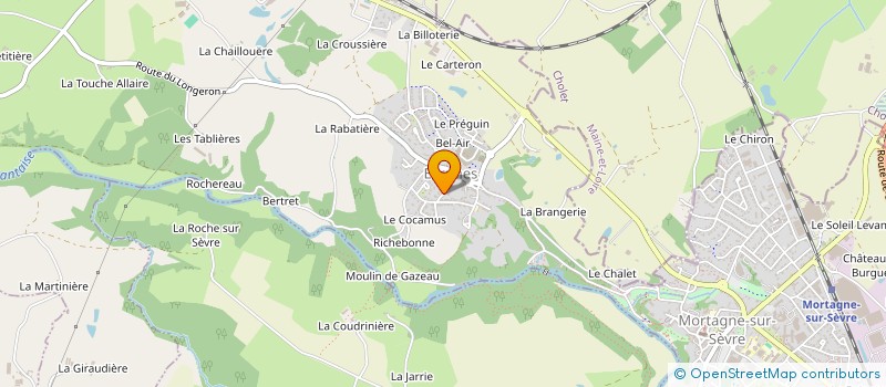 localisation de l'entreprise DYGEST à MORTAGNE-SUR-SEVRE