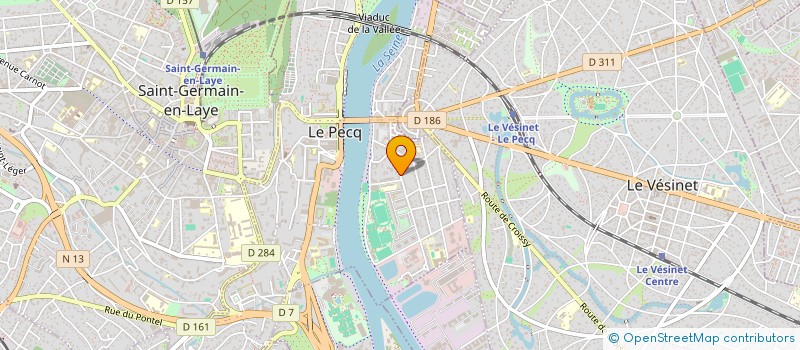 localisation de l'entreprise DYGEST  LE PECQ