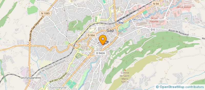 localisation de l'entreprise DYGIANO à GAP
