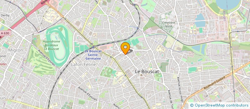 localisation de l'entreprise DYLAN.C IT CONSULTING  LE BOUSCAT