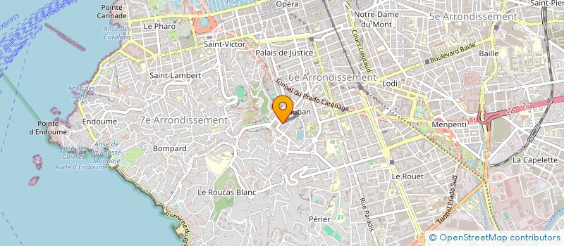 localisation de l'entreprise DYLAN PIZZA  MARSEILLE