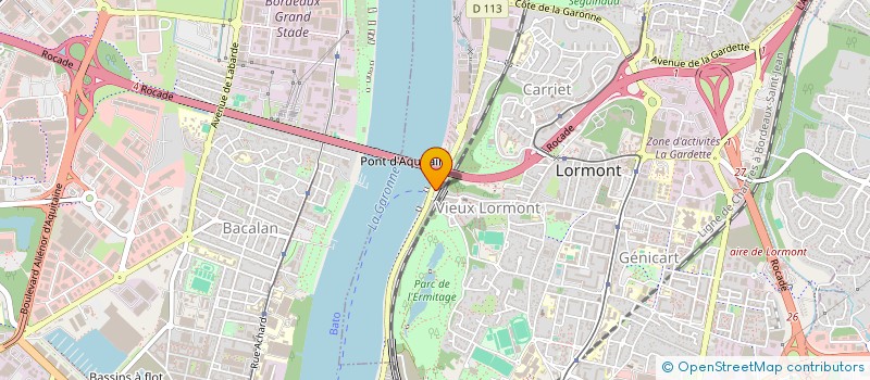 localisation de l'entreprise DYLARA  LORMONT