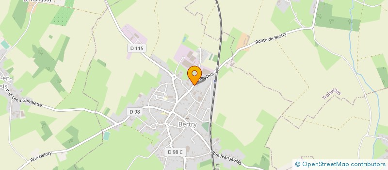 localisation de l'entreprise DYLCO à BERTRY