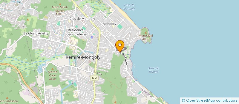 localisation de l'entreprise DYLE IMMO 2  REMIRE-MONTJOLY