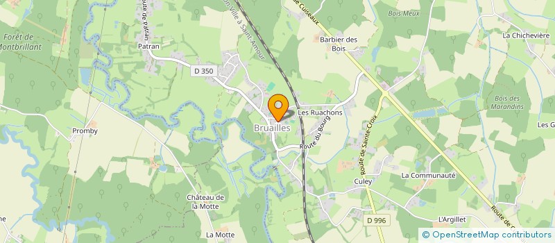 localisation de l'entreprise DYLMAN  BRUAILLES