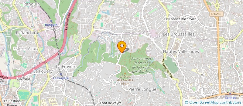 localisation de l'entreprise DYLONATHAN à LE CANNET