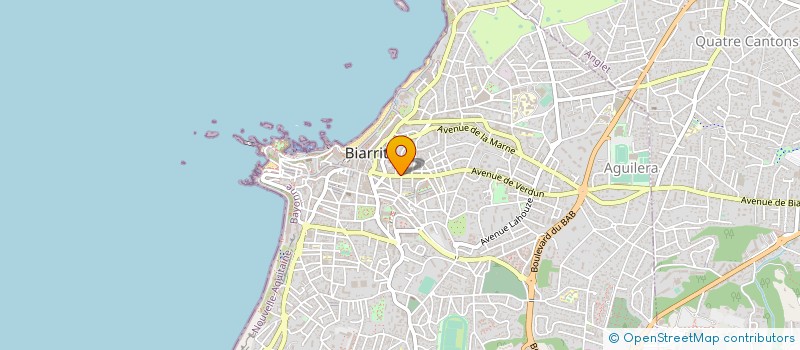 localisation de l'entreprise DYLZANA à BIARRITZ