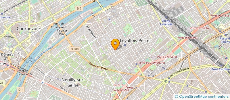 localisation de l'entreprise DYMA FEDO à BOULOGNE-BILLANCOURT