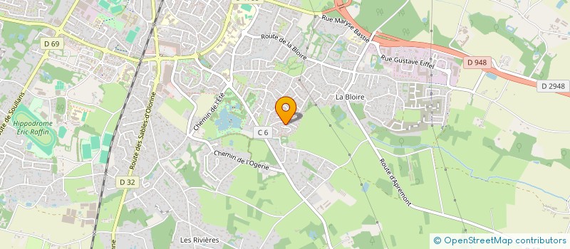 localisation de l'entreprise DYMAT à CHALLANS