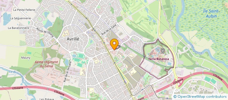 localisation de l'entreprise DYMELO à AVRILLE