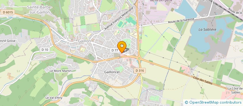 localisation de l'entreprise DYMEN PRODUCTION  GAILLON