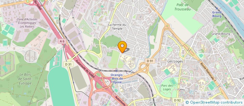 localisation de l'entreprise DYMIM'S à RIS-ORANGIS