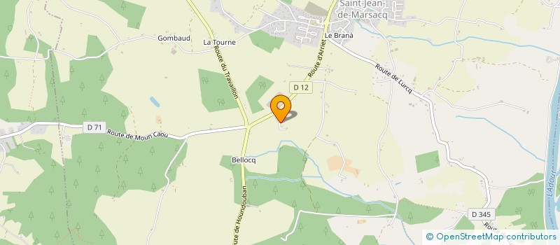 localisation de l'entreprise DYMOCA SOLUTIONS  SAINT-JEAN-DE-MARSACQ