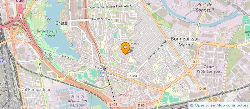 localisation de l'entreprise DYMOS DRIVE  CRETEIL