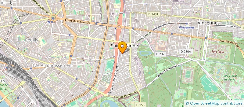 localisation de l'entreprise DYN ACTION  SAINT-MANDE