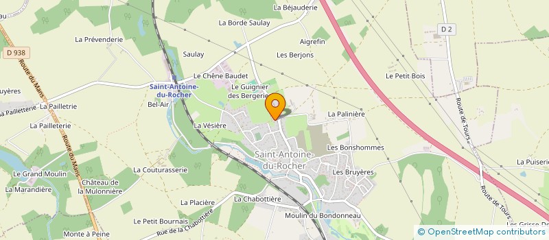 localisation de l'entreprise DYN'AQUITAINE  NEUILLE-PONT-PIERRE