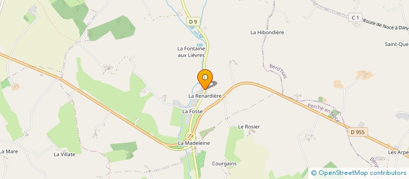 localisation de l'entreprise DYNA MOTORS à PERCHE-EN-NOCE