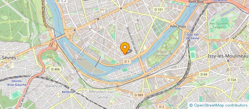 localisation de l'entreprise DYNA PUB PRODUCTION à BOULOGNE-BILLANCOURT