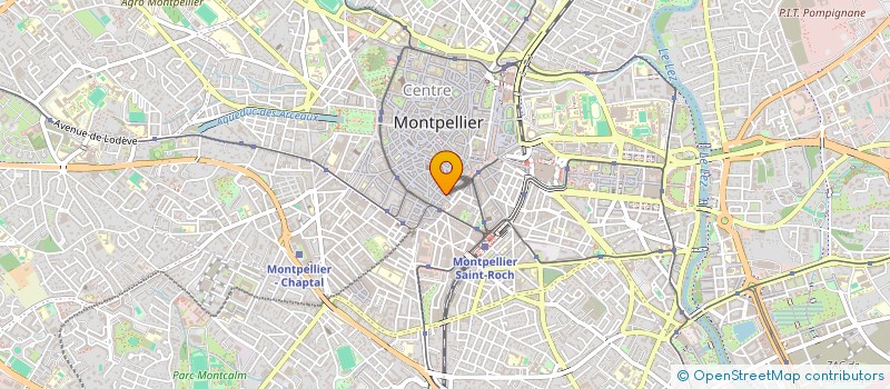 localisation de l'entreprise DYNA STYLE à MONTPELLIER
