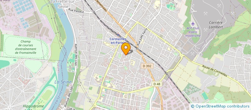 localisation de l'entreprise DYNABIG  CORMEILLES-EN-PARISIS