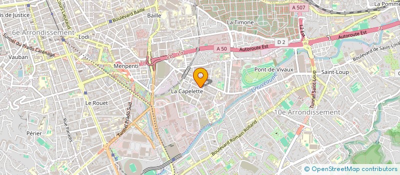 localisation de l'entreprise DYNACCESS à MARSEILLE