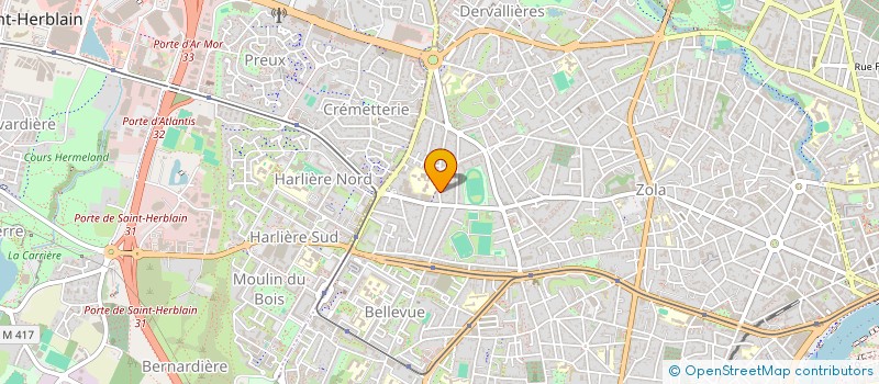 localisation de l'entreprise DYNADIAG à NANTES