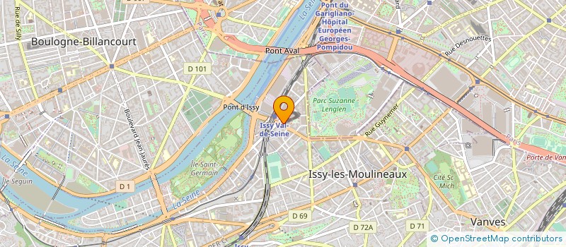 localisation de l'entreprise DYNAFIN CONSULTING FRANCE à ISSY-LES-MOULINEAUX